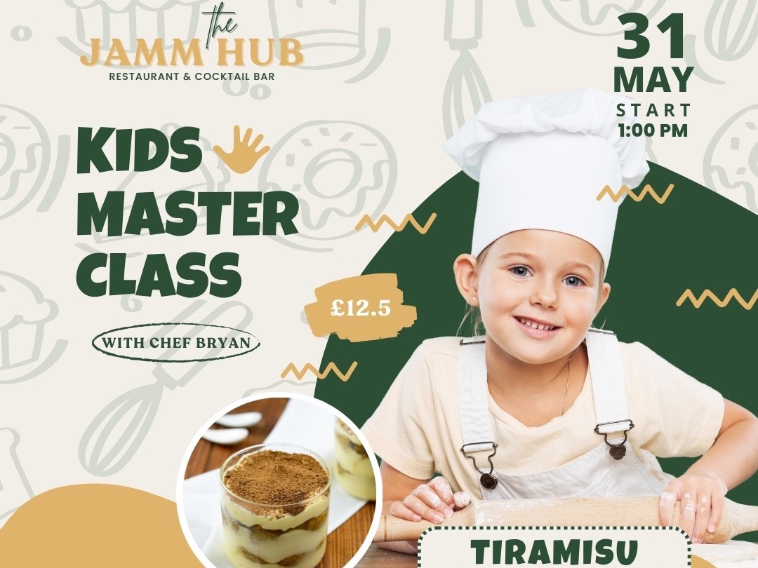 31 MAY, 1 PM KIDS MASTERCLASS