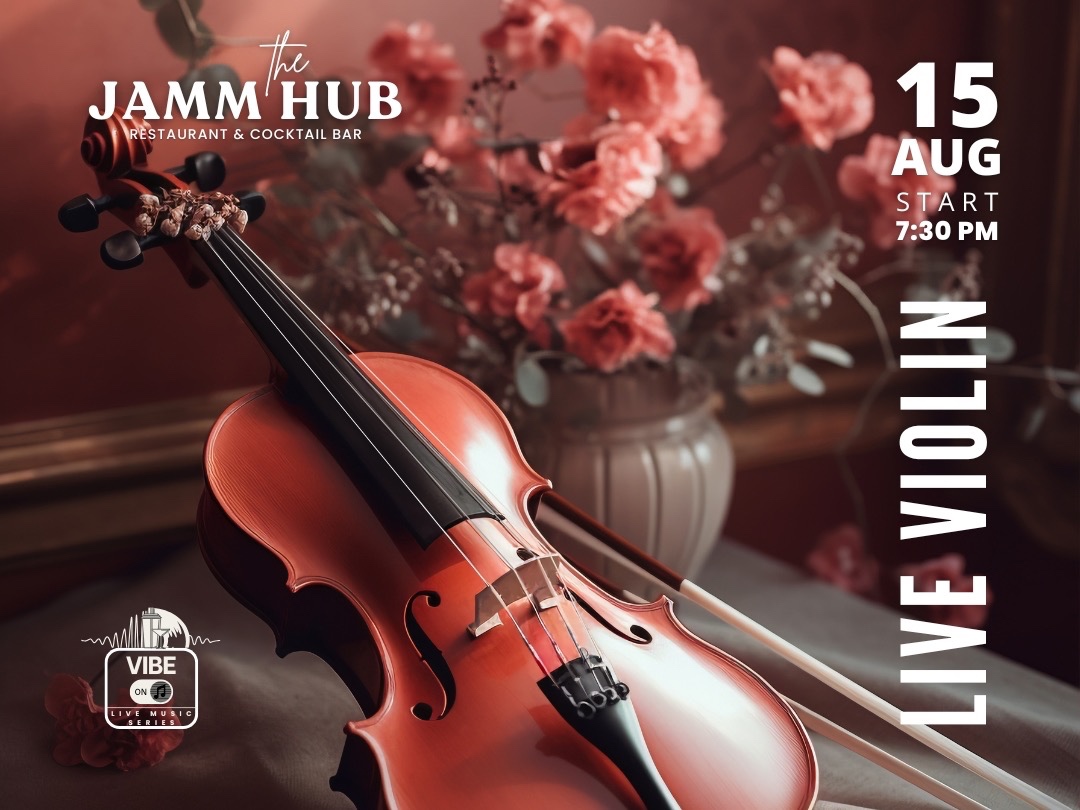 15 August, 7.30 pm VIBE ON: Live Music Series