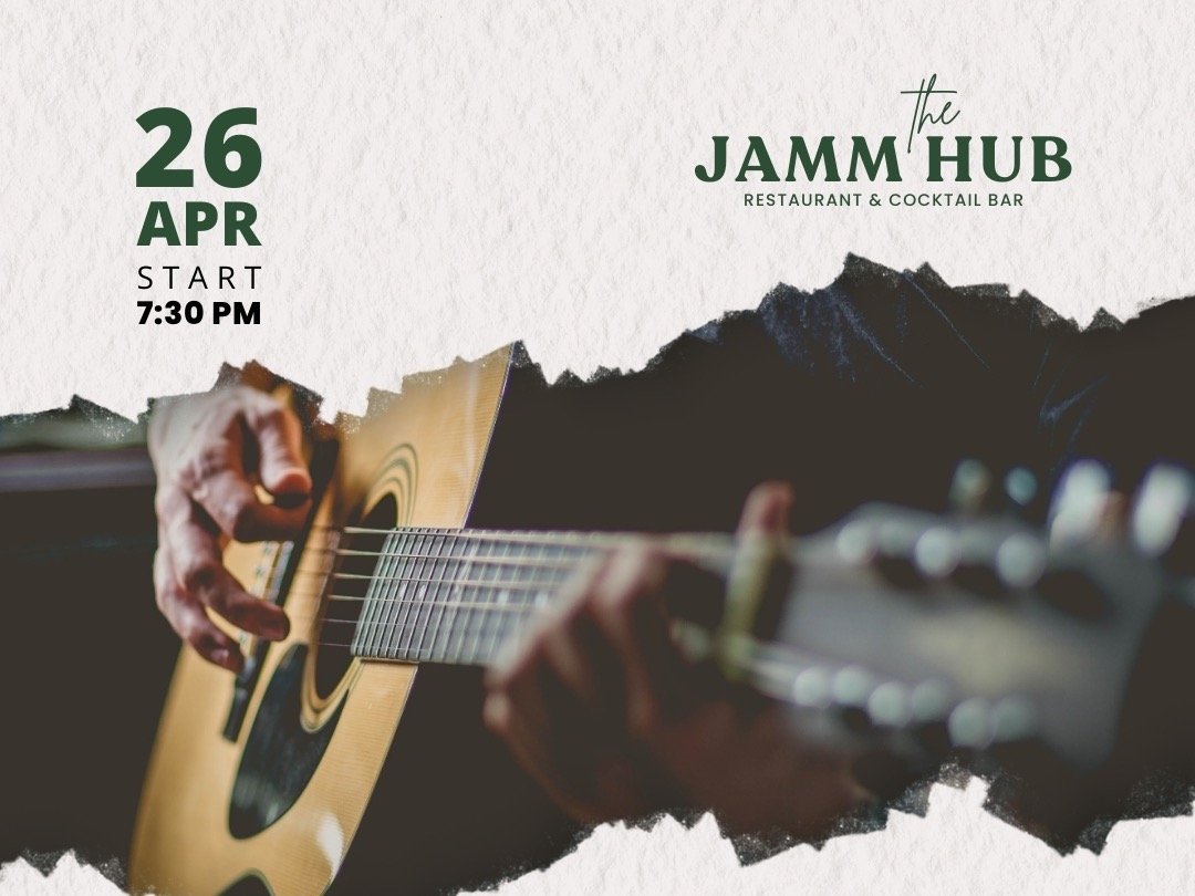 26 April, 7.30 pm VIBE ON: Live Music Series