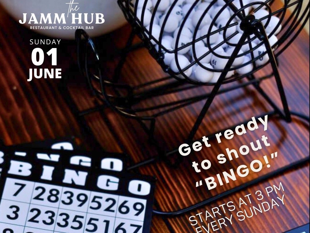 01 JUNE, 3.00 pm BINGO time