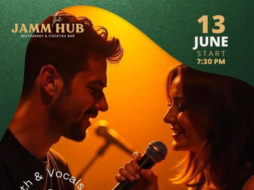 13 JUNE, 7.30 pm VIBE ON: Live Music Series