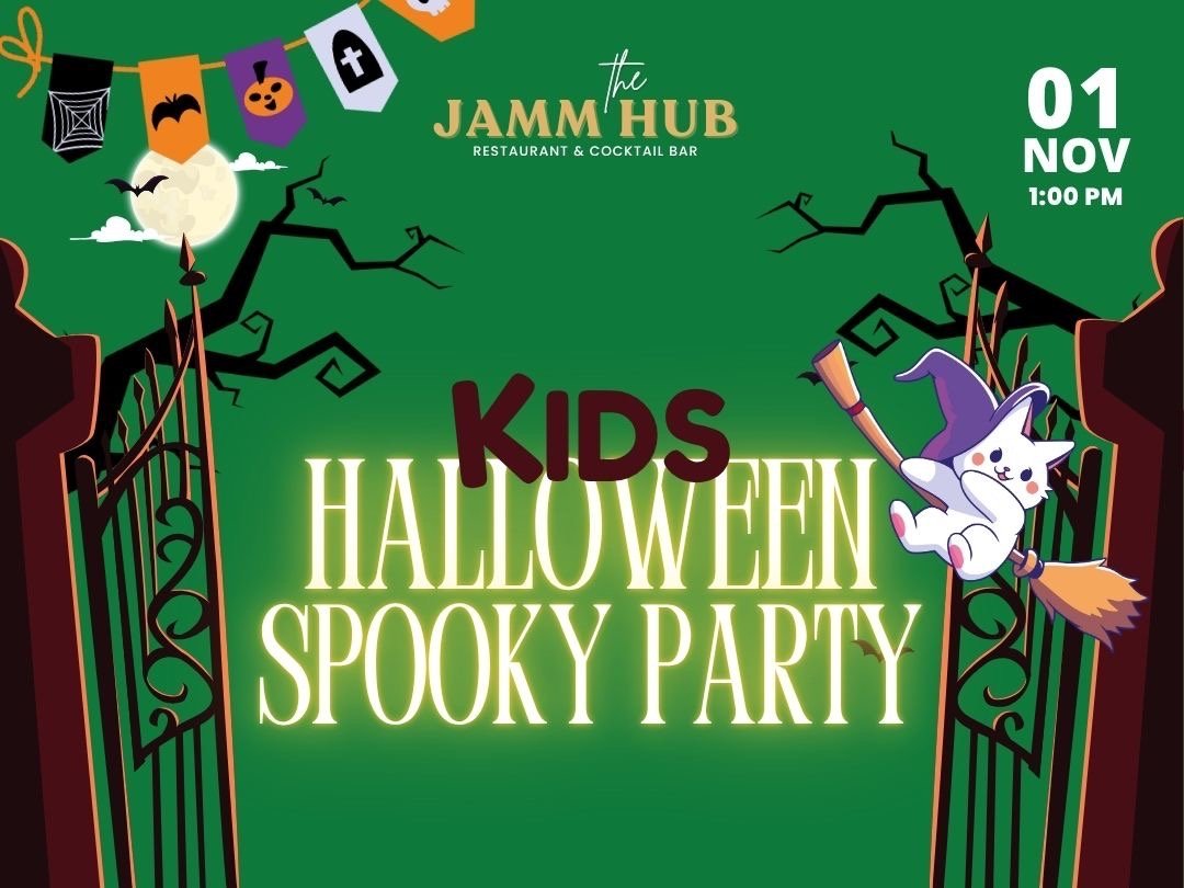 01 November, 1 pm - KIDS HALLOWEEN PARTY