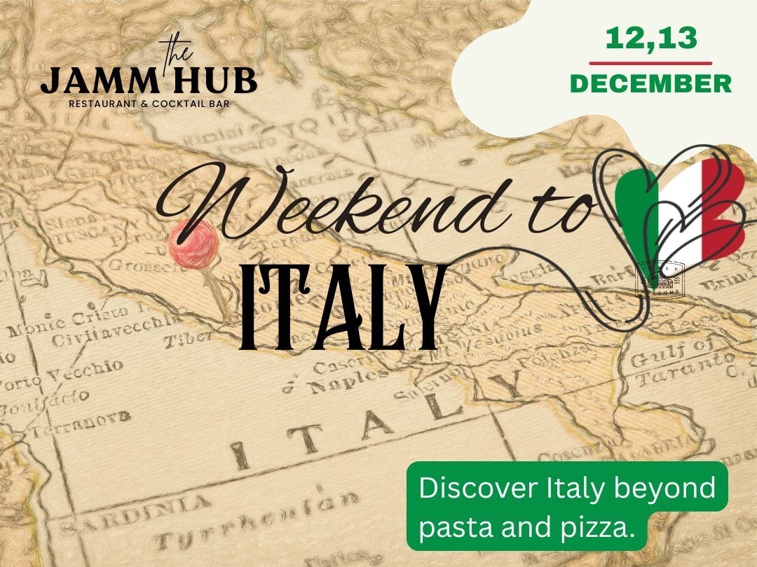 12,13 DECEMBER, ITALIAN WEEKEND